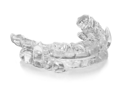 ProSomnus oral appliance for treating sleep apnea